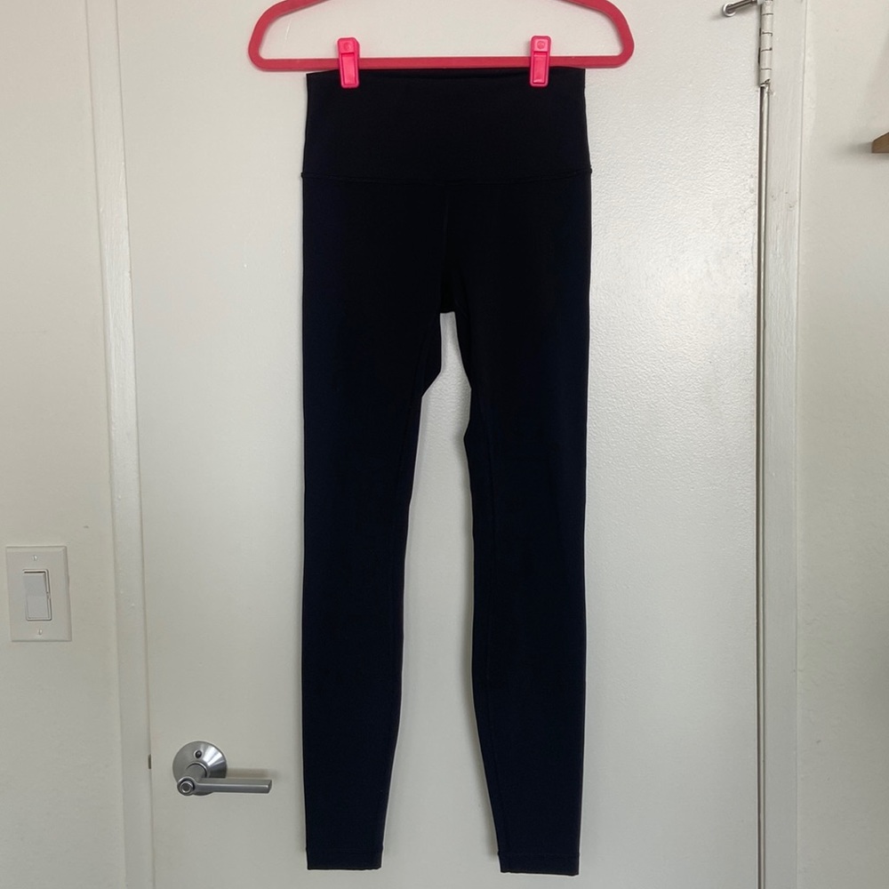 Lululemon Wunder Under Black Leggings 28”